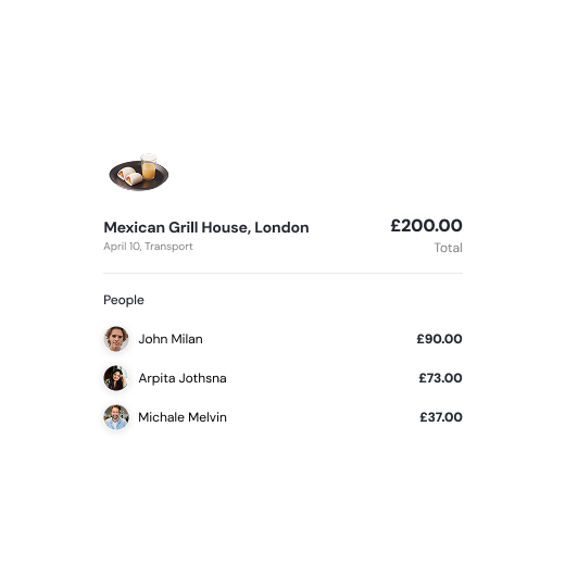 Image showing a demo of Easy Budget Tracker